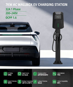 สถานีชาร์จ ChargerIn OCPP1.6J ระดับ 2 แบบ AC Wallbox 22KW พร้อมระบบควบคุมผ่านแอปพลิเคชันและโซลูชันแพลตฟอร์มคลาวด์ - Product Image 3