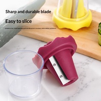 Spiraliseur manuel multifonctionnel le plus vendu - Outil de cuisine en PP de qualité alimentaire - Gadgets de cuisine pratiques et variés