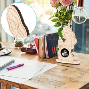 Support de Présentation pour Photo d'Échographie et Panneau d'Annonce de Naissance Bébé, Porte-Objets Souvenirs Nouveau-né pour Baptême et Décoration de Fête d'<span class=keywords><strong>Anniversaire</strong></span> - Product Image 1