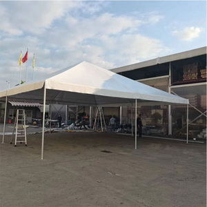 Tenda Marquee Impermeabile con Pali in Alluminio 10x20ft 20x20ft per Eventi all'Aperto, Matrimoni, Fiere e Mostre in PVC - Product Image 2