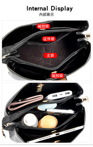 New Luxury Handbags Women <b>Bags</b> Designer High Quality <b>Soft</b> PU <b>Leather</b> Shoulder Crossbody <b>Bags</b> for Women - Product Image 6