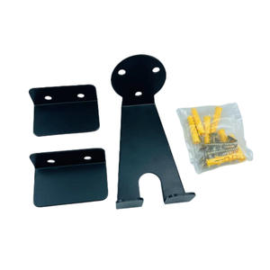 Soporte de pared para bicicleta, soporte de almacenamiento portátil de hierro negro para uso en interiores - Product Image 1