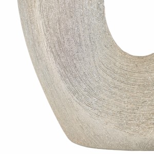Vaso in ceramica moderno con centro cavo per decorazioni da soggiorno, vaso decorativo per fiori da esporre in casa - Product Image 5