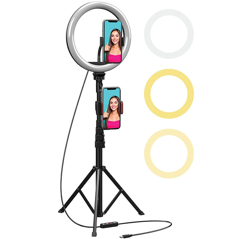 8inch LED Ring Lights Brighten Your Selfies Videos