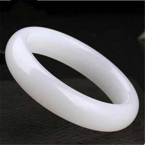 54毫米-64毫米白玉手链高品质天然玉石手链女饰品批发 - Product Image 6