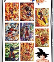 Cartes de collection d'anime SHANGYOU Dragonballs, cartes à décoller des personnages DBZ, jeux de cartes, jouets pour enfants, cadeau