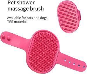 Cepillo para Perros y Peine para Gatos - Autolimpiante, Plegable, Seguro, de Silicona Suave, Color Rosa, para Perros y Gatos - Product Image 6