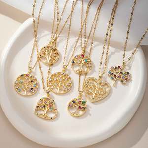 XL143 <strong>Tree</strong> of Life Necklace Stainless Steel - Eternal Shine, Hypoallergenic, Unisex Gift Idea - Product Image 1