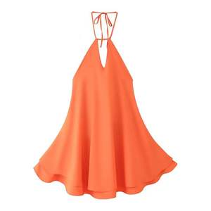 Vestido Casual de Verano para Mujer, Estilo Chic, Tres Colores, Halter, Corto, Vintage, sin Espalda, sin Mangas - Product Image 2