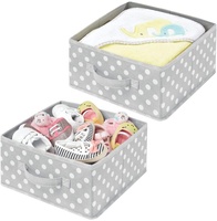Boîte d'organisateur de placard modulaire, tissu souple avec poignée pour Cube, 1 pièce