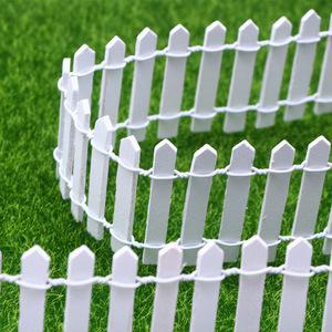 <span class=keywords><strong>Recinzione</strong></span> Decorativa Bianca in Miniatura per Diorami Fai-da-Te, Progetto Artigianale, <span class=keywords><strong>Recinzione</strong></span> a Palizzata per Giardino delle Fate, Modello OEM DD1978 - Product Image 6