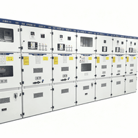 Appareillage de commutation haute tension 33 kV SF6 GIS 3150A ANSI IEEE, équipement de sous-poste intelligent pour projet de transmission d'énergie
