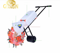 QQ nouveau produit main pousser cacahuète riz maïs semoir manuel Machine semoirs transparents équipement de plantation avec CE