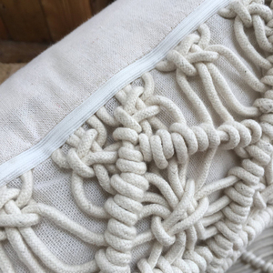 Op Voorraad Plain Bohemian 100% Katoen Haak Handgemaakte Gebreide Kussenhoezen Voor Sofa Patio Decoratie - Product Image 6