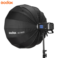 Godox AD-S65S/W 65cm Silver/white Deep Parabolic Softbox avec grille en nid d'abeille Godox Mount Softbox pour AD400PRO ML60 ML30