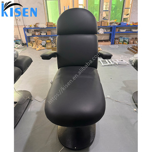 Kisen Offre Spéciale Lit de Massage Électrique Moderne Noir pour Salon de Coiffure, Table de Soins Esthétiques et Onglerie pour Chaise de Beauté - Product Image 4