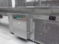 Tunnel de refroidissement automatique de 600 mm pour chocolat, machine de refroidissement de chocolat