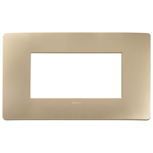 Vimar Plana Up 4M Champagne Plate 18.9 Cm Length Wall <b>Switch</b> Cover - Product Image 1