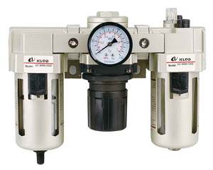 AC3000-02 khí nén điều chỉnh bộ lọc không khí bôi trơn (frl) Đơn vị, G1/4 ",25μm lọc, 0.05 ~ 0.85MPa điều chỉnh - Product Image 6