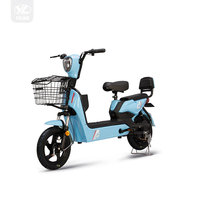 Vélo de ville électrique 48V avec moteur de moyeu arrière rapide Tube inférieur batterie électronique intelligente cadre en acier