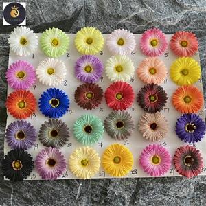 EV Nouveau Conçu Unique Riche Coloré PU Matériel Artificiel Afrique Daisy Fleurs <span class=keywords><strong>Gerbera</strong></span> <span class=keywords><strong>Jamesonii</strong></span> pour la Décoration de Mariage - Product Image 3