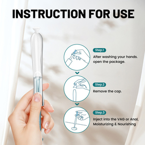 <span class=keywords><strong>Gel</strong></span> hidratante vaginal de etiqueta privada <span class=keywords><strong>para</strong></span> la salud de la vagina Aplicadores hidratantes <span class=keywords><strong>para</strong></span> el alivio de la <span class=keywords><strong>sequedad</strong></span> vaginal - Product Image 5