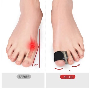 Separador de Dedos de Hueso <span class=keywords><strong>para</strong></span> el Pulgar y el Dedo Gordo, Corrector de <span class=keywords><strong>Juanetes</strong></span>, Herramientas <span class=keywords><strong>para</strong></span> el Cuidado de los Pies, Protector de Hallux Valgus, Ortesis, 1 Par - Product Image 2