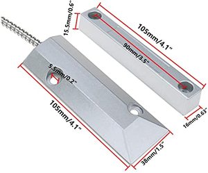 Magnetic Switch for Sliding Door <b>Alarm</b> <b>System</b> Proximity Reed Sensor - Product Image 4