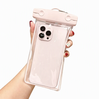Étui de protection étanche pour iPhone 7,2 pouces, en PVC, à porter en bandoulière, pour la natation, le surf et les activités de plein air
