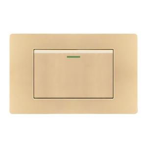 Interrupteur mural électrique standard 1/2/3 pour hôtel, prise murale électrique domestique - Product Image 1