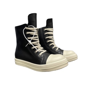 Zapatos de Skate de Diseño Owens para Hombre, Botines Casuales para Pareja, Zapatos Negros de Moda Urbana - Product Image 1