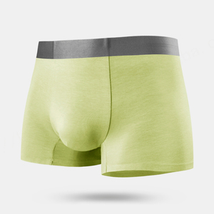 Wholesale Adult <b>Men</b> Underwear <b>Trunk</b> Flat Angle Breathable Seamless Elastic Waistband Private Label <b>Men's</b> Boxer Shorts and Boxers - Product Image 1