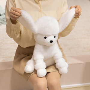 ของเล่นตุ๊กตายัดไส้สำหรับสุนัขยัดนุ่นปักลายน่า<span class=keywords><strong>รัก</strong></span>ขนาด10นิ้วแบบกำหนดเอง - Product Image 6
