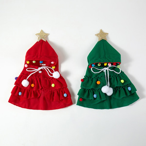 Gran oferta Joymay 2024, capa <span class=keywords><strong>de</strong></span> Navidad para mascotas, Corgi, <span class=keywords><strong>Bulldog</strong></span> Francés, gato, manto <span class=keywords><strong>de</strong></span> fiesta, Poncho para perro, capa para perro pequeño y mediano - Product Image 2