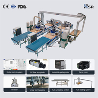 Router CNC de Alta Calidad HSR de 3 Ejes con Motor de Husillo de 9.0kw, Etiquetado Automático, Anidamiento, para Corte de Madera, Router ATC para Gabinetes