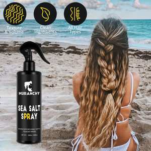 Spray de sal marina personalizado ligero de fijación fuerte de etiqueta privada Spray de fijación de sal marina orgánica para el cabello - Product Image 5