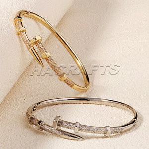 Bracciale di Lusso con Diamanti Fornito dalla Fabbrica, Gioiello Aperto per Uomo e <span class=keywords><strong>Donna</strong></span>, <span class=keywords><strong>Regalo</strong></span> per San Valentino - Product Image 5