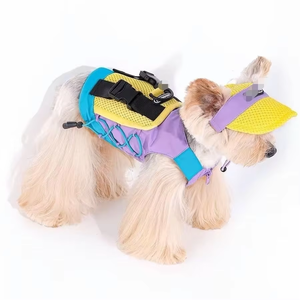 Düşük Minimum Sipariş Adedi Çok Renkli Yazlık Açık Hava Su Güvenlik Ekipmanı Nefes Alabilen Yelek Ceket Küçük Orta Boy Köpekler İçin Evcil Hayvan Giysisi - Product Image 1