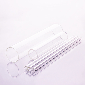 Tubo de Vidro Borossilicato 3.3 Personalizado de Fábrica OEM Multiuso para Tubulação de Vidro <span class=keywords><strong>Pyrex</strong></span> - Product Image 1