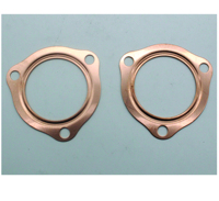 Joints de collecteur d'échappement en cuivre de 2-1/2 pouces réutilisables pour SBC BBC 302 350 454 2,5 pouces Pièces automobiles VA0286