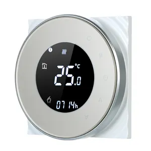 Kit de tapis chauffant Thermostat intelligent WIFI programmable avec écran tactile LCD pour chauffage au sol