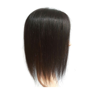 Pelucas coreanas premium Cosmo en Corea 005(14x16)-12 pulgadas, peluca de cabello humano premium Remy con encaje completo, línea de cabello natural, para uso en salón. - Product Image 1