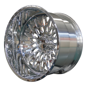 Personalización de llantas de aluminio forjado de 22 pulgadas con diseño cóncavo pulido y una anchura de 14 pulgadas ET -75mm - Product Image 4