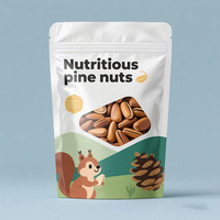 Sachet Doypack Personnalisé en Aluminium, Anti-Humidité, avec Fermeture Éclair, pour Emballage Alimentaire (Chewing-gum/Sushi/Salade) - Personnalisable OEM
