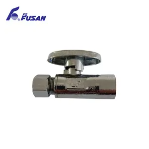 Small flow resistance angle valve bathroom faucet accessories,straight angle valve 2 way toilet