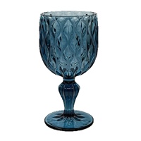 Vente en gros de verres à vin de mariage de luxe vintage rétro colorés