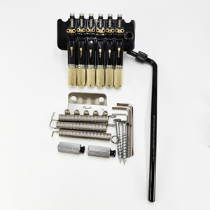 Accessoires <span class=keywords><strong>de</strong></span> guitare haut <span class=keywords><strong>de</strong></span> gamme : <span class=keywords><strong>Pont</strong></span> double micros haut-bas pour guitare électrique sans manche 6 cordes - Product Image 4