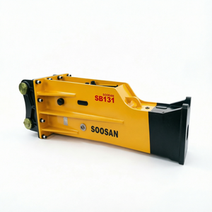 Rompedor de Roca Hidráulico Tipo Caja SOOSAN SB131, Accesorio para Excavadora, Garantía de 1 Año, Cincel de Repuesto Incluido - Product Image 1