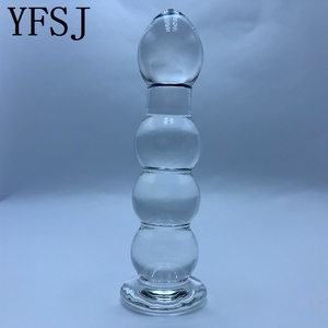Bolas Anales de Cristal Redondas, Dildo, Varita de Placer de Cristal para el Punto G, Juguetes Sexuales Anales para una Sensación Intensa - Product Image 5