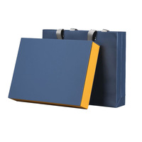 Boîte rigide en carton personnalisée boîte magnétique emballage magnétique sac fourre-tout artisanal de luxe boîtes blanches d'anniversaire personnalisées pour emballage boîte cadeau